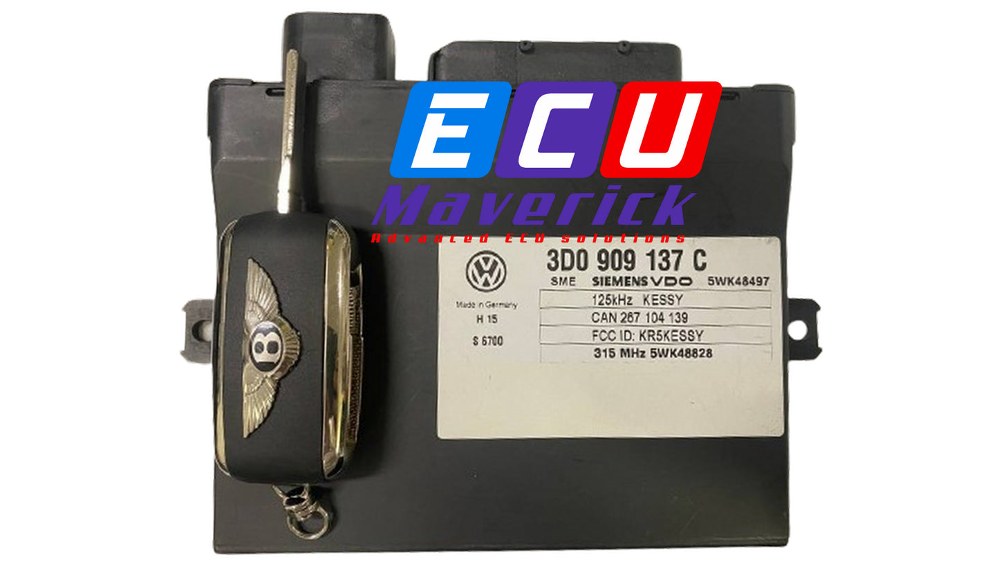 2004-2015 Bentley Continental GT GTC Key Cutting Service