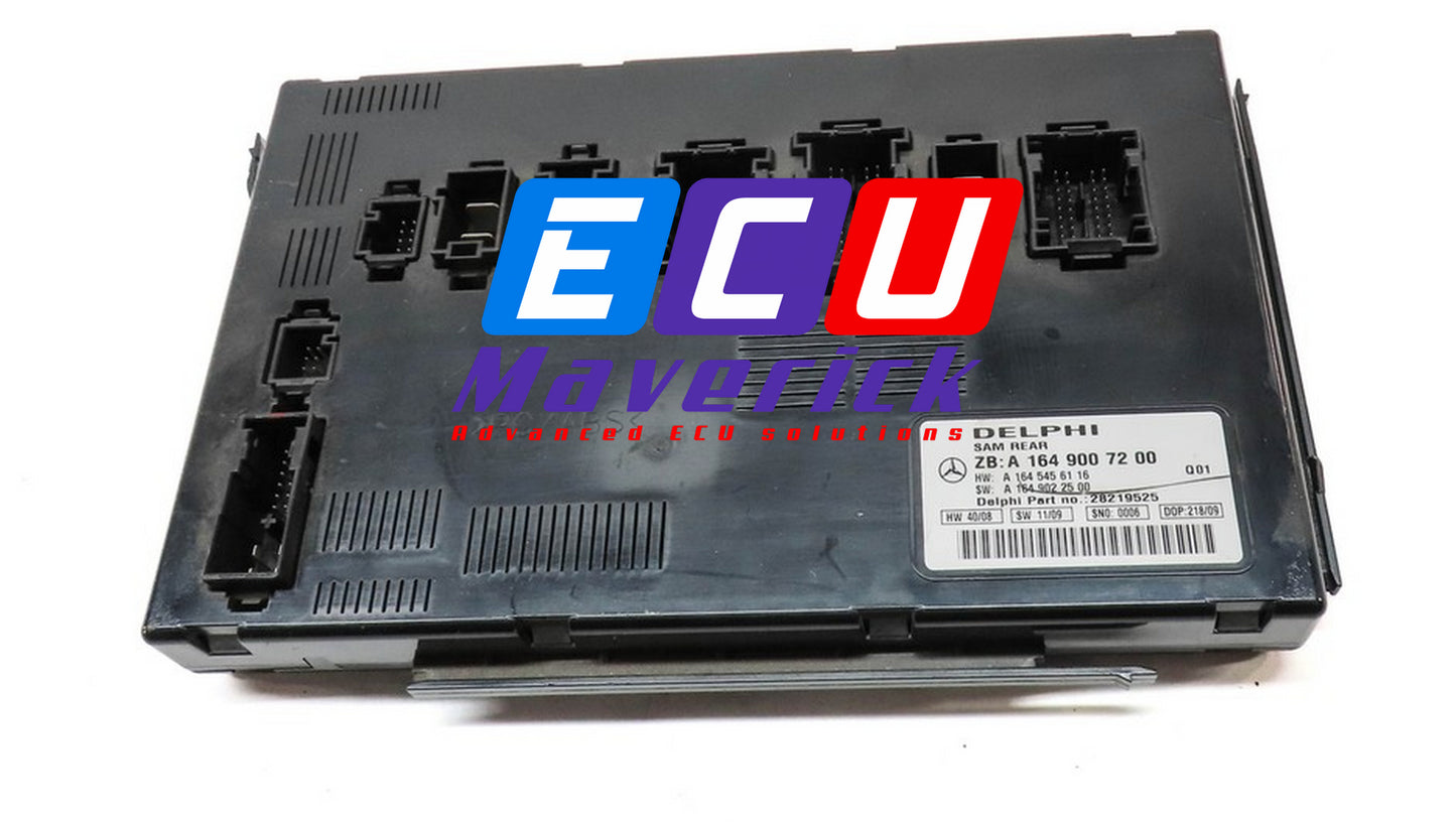 Mercedes-Benz Rear SAM Signal acquisition module BCM Body Control Module
28219525 28140782