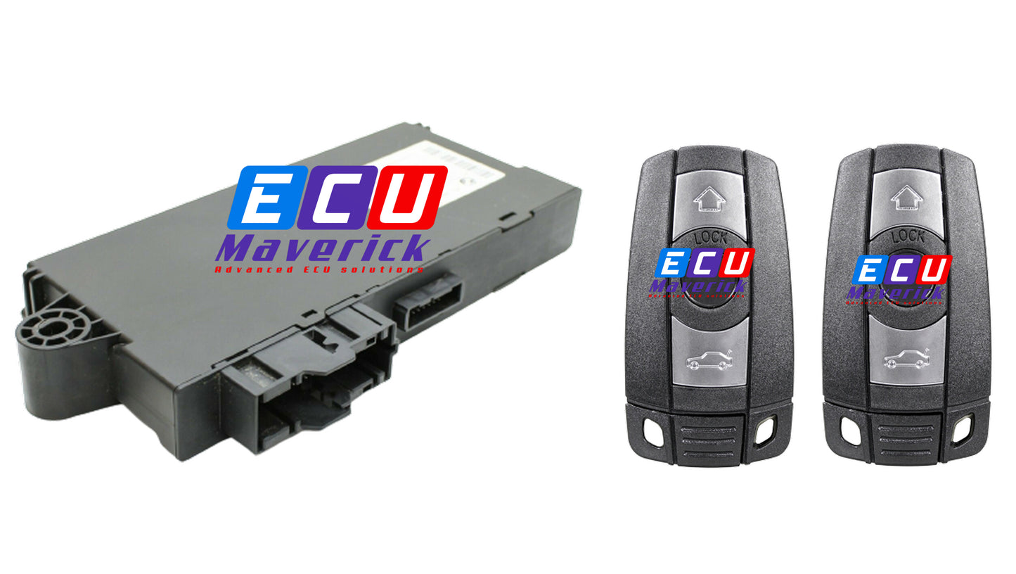 BMW 1 3 5 6 7 Series E90 E91 E92 E60 Replacement CAS Module & Key Fob Programming Service by mail - ECU Maverick