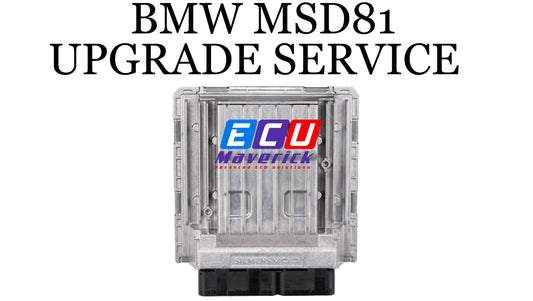 BMW MSD81 N54 UPGRADE SERVICE for all 135i, 335i 535i models with the Twin Turbo N54 engine (DME, PROGRAMMING & CODING INCLUDED)