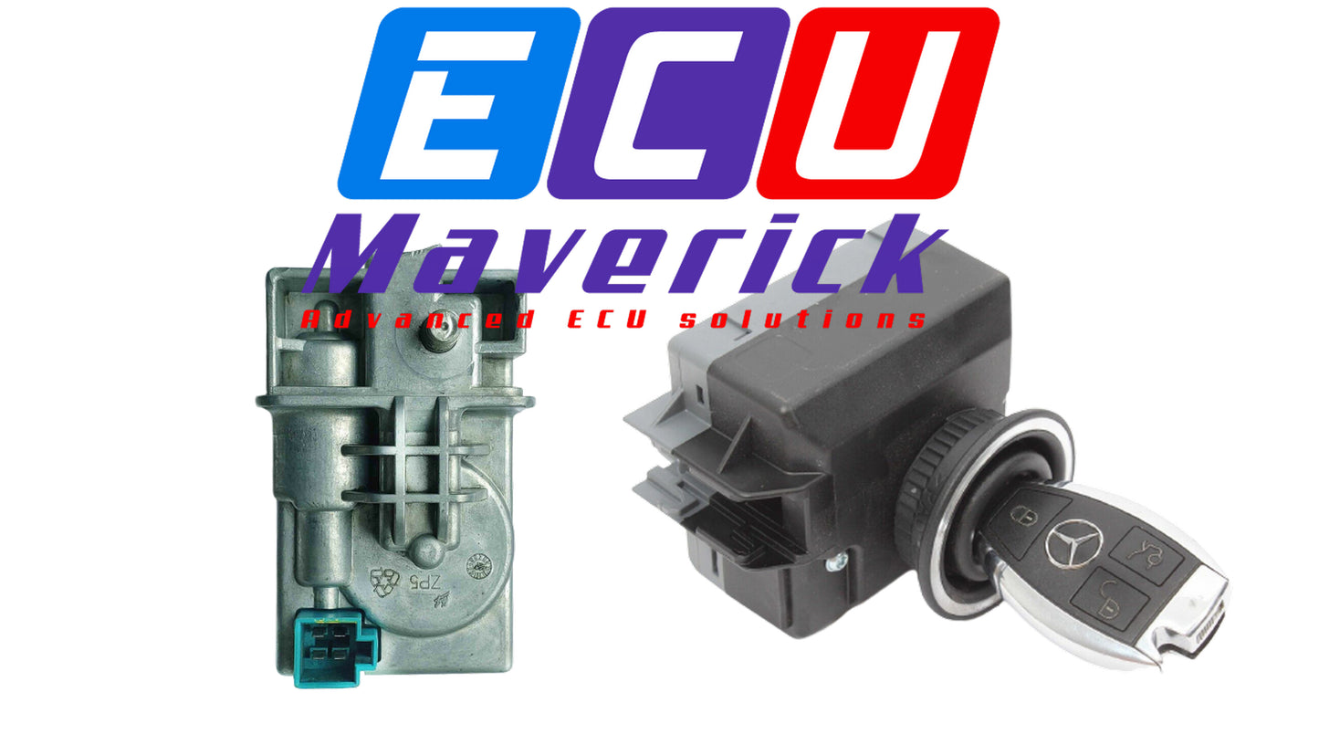 Mercedes-Benz Steering Lock ESL Key W204 W207 W212 Diagnostic Bench Testing Service