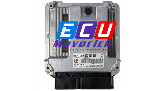 Bentley ECU Engine Computer 07C907309 0261S08071 6.0i W12 07C 907 309, 07C907309 0261S08071 07C906023K