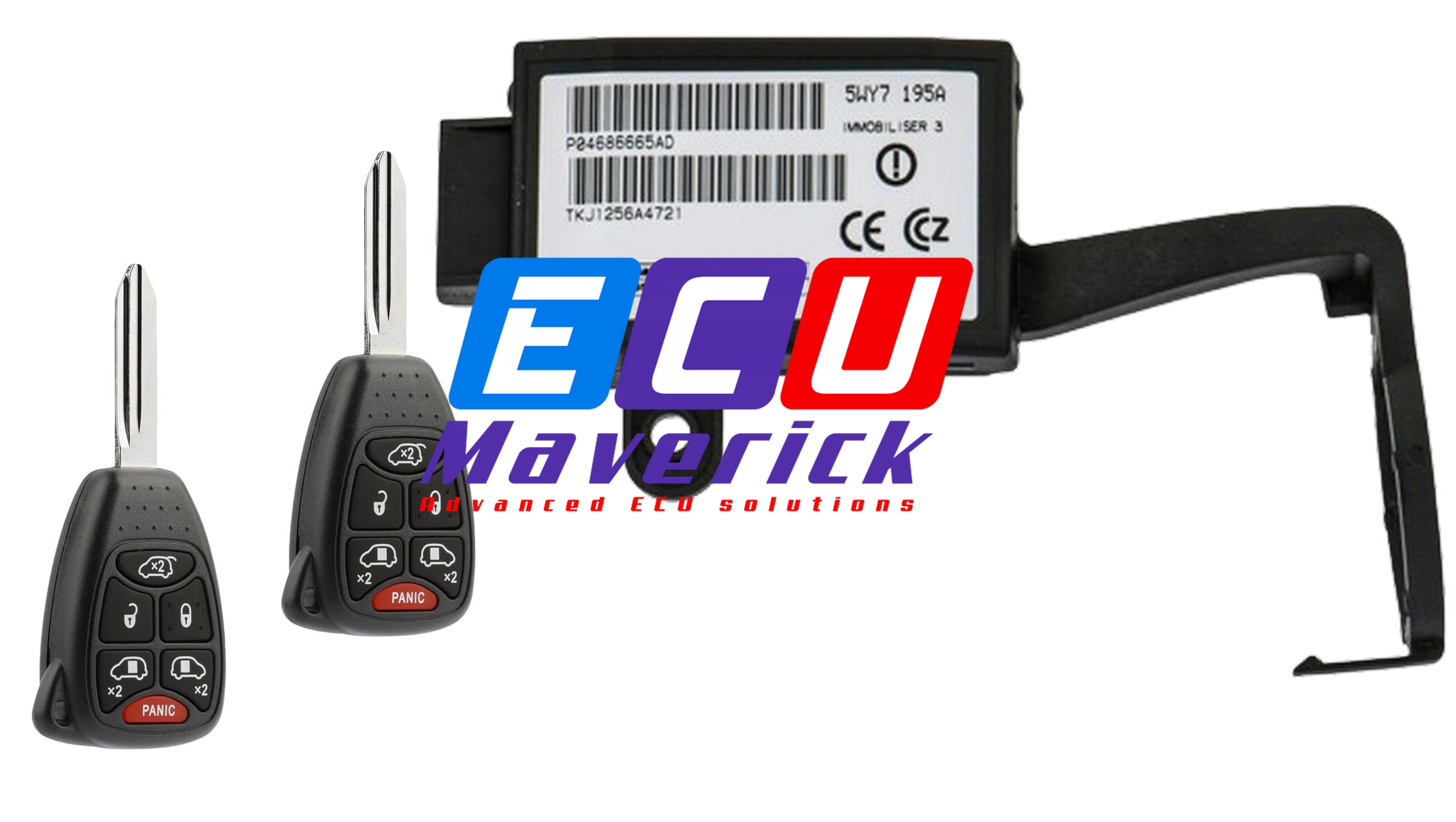 2001-2007 Dodge Chrysler Skreem Ignition Immobilizer Module Key Progra ...