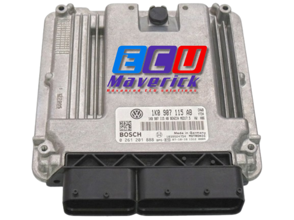 VW Volkswagen Engine Control Unit (ECU) Programmed - 1K0907115AB – ECU ...