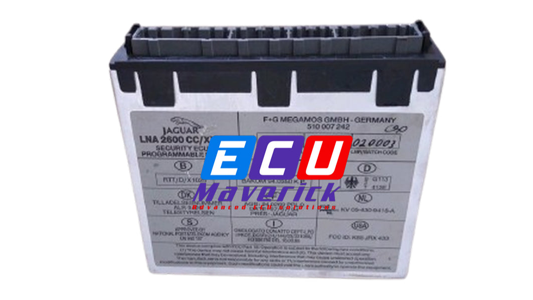 Jaguar XJ6 XJ12 XJR Vanden Plas Central locking Security system control module immobilizer LNA2600BA LNA2600CC