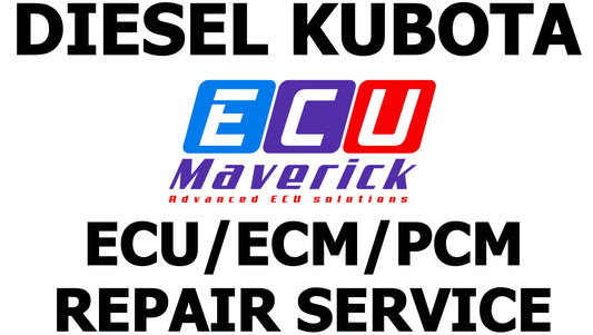 KUBOTA DIESEL ECU ECM PCM ENGINE COMPUTER Injector Misfire Repair Service