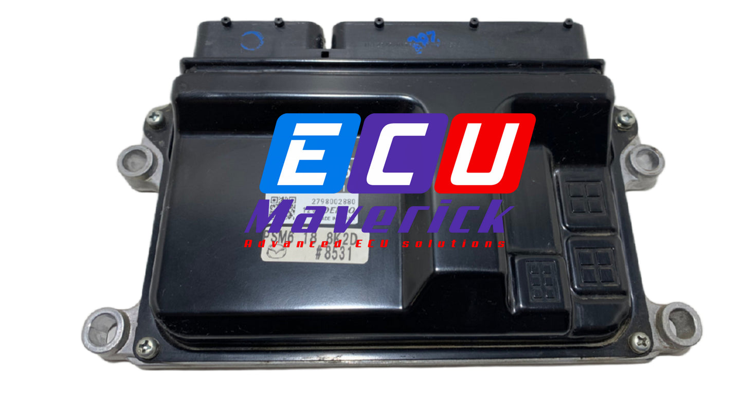 2016-2018 Mazda MX-5 Miata 2.0L ECU ECM PCM PSM618881A PSM718881A