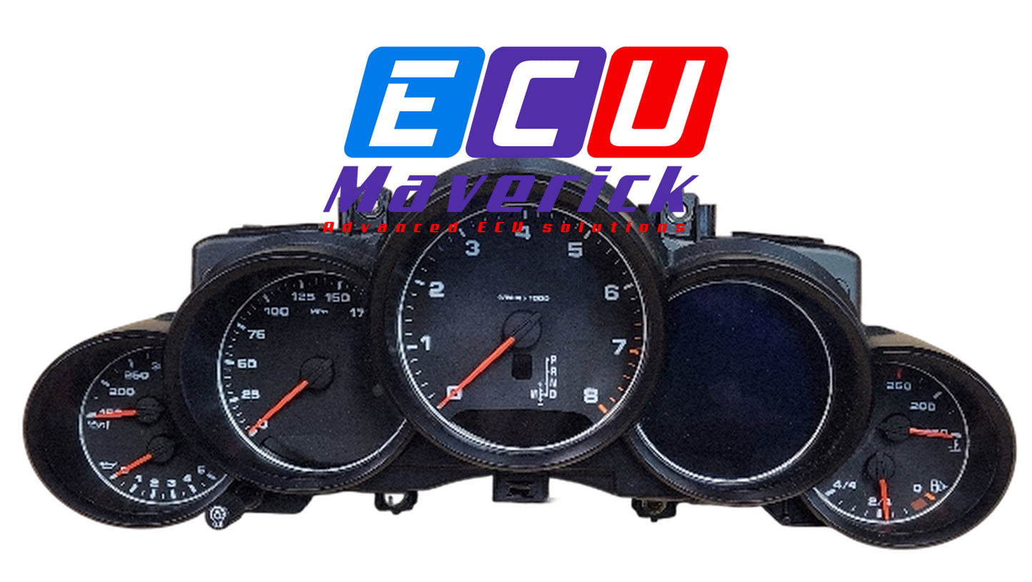 Porsche Cayenne Macan 958 Instrument Cluster Speedometer LCD Repair Service