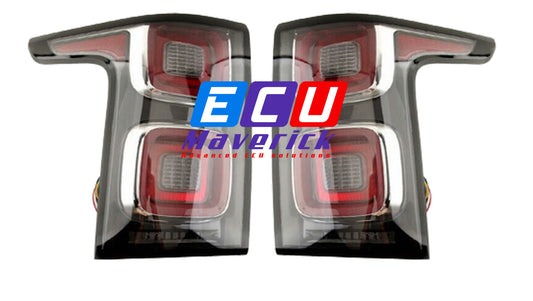 Land Rover Range Rover L405 2013-2020 Black LED Tail Lights Lamps Tailights LR135422 LR098346 LR135412