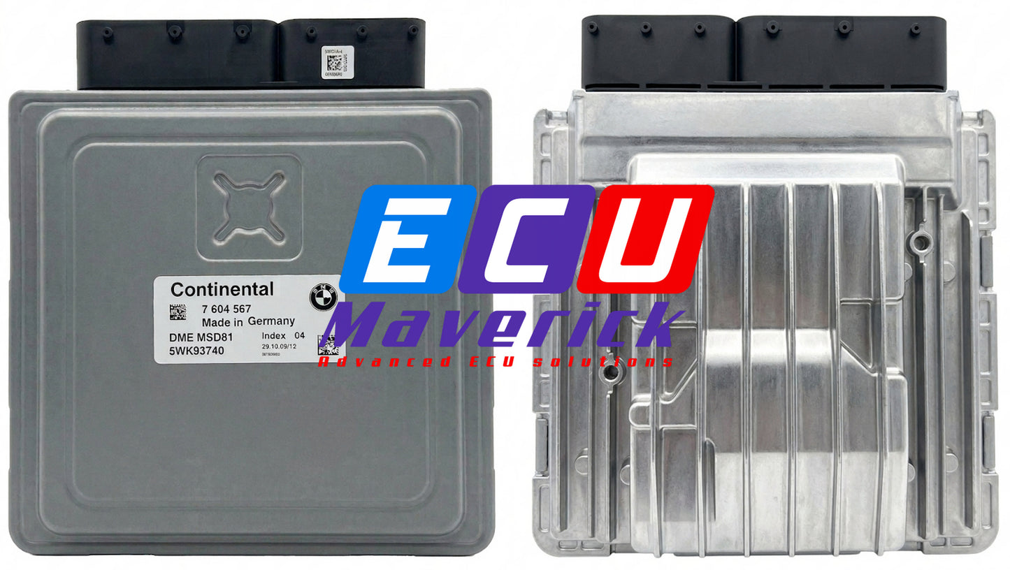 Refurbished BMW MSD81 DME Engine Control Module Plug-and-Play Programmed 12148619751