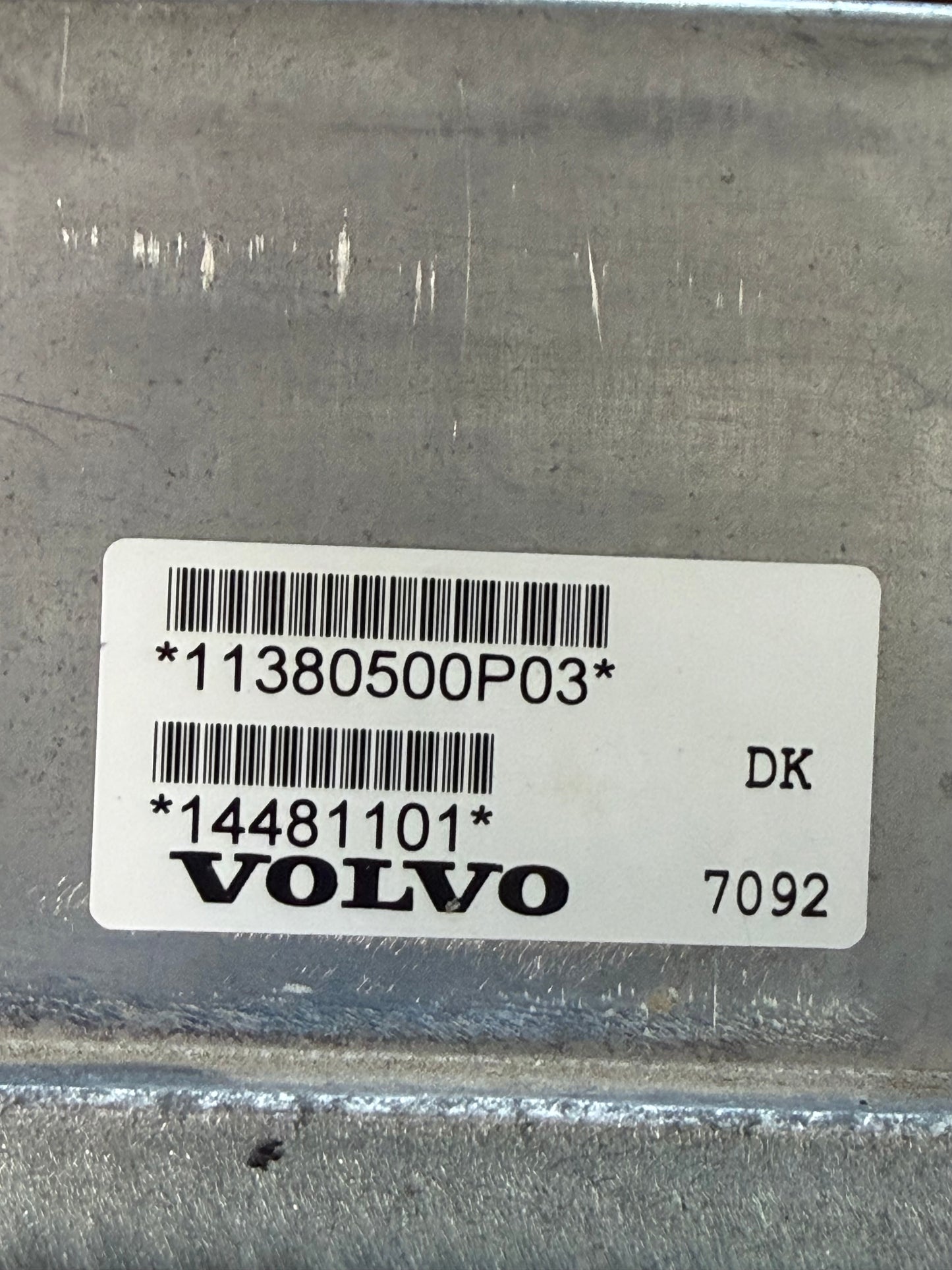 Volvo Excavator ECU ECM 11380500 
