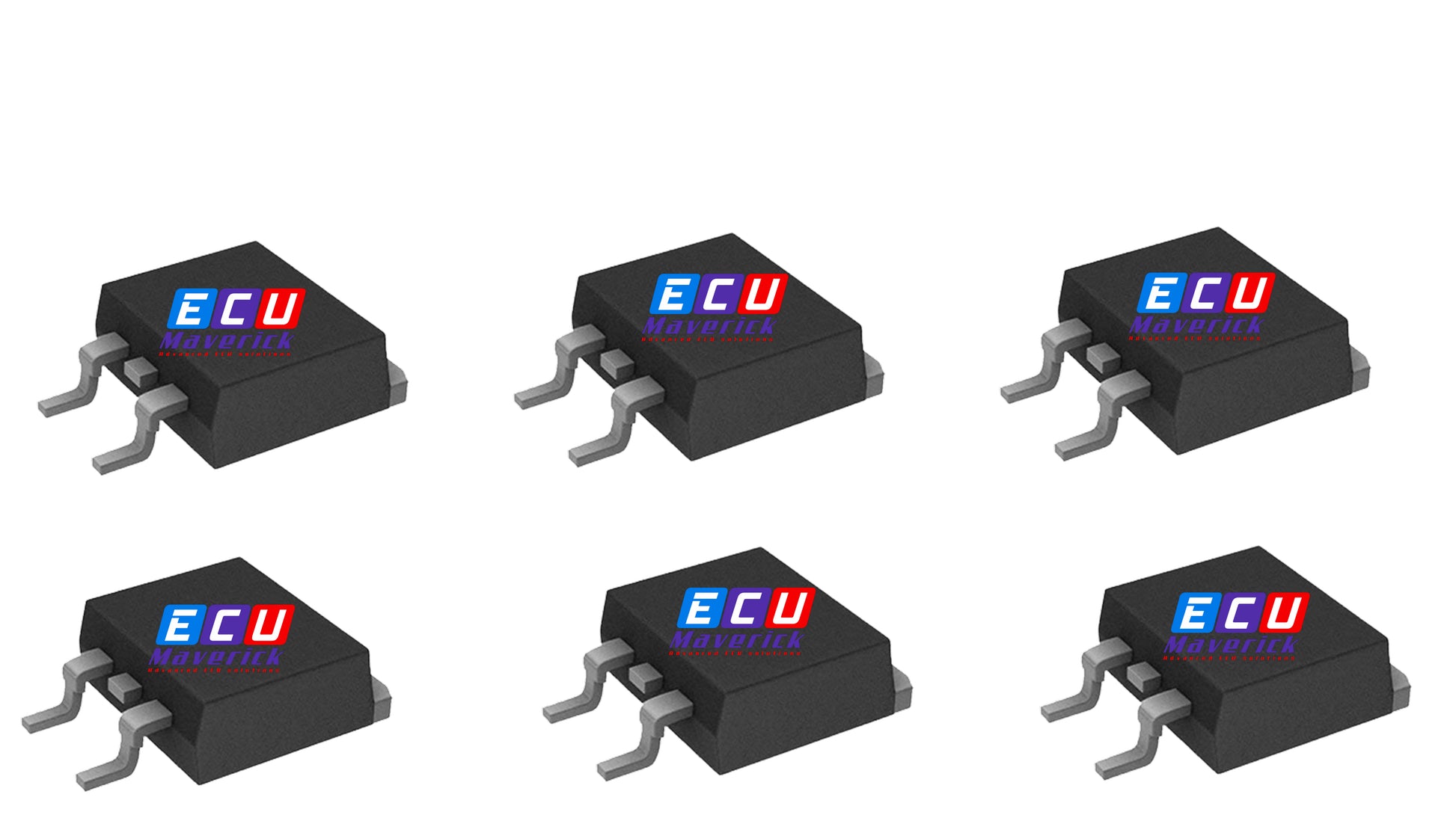 BMW N54 MSD80 DME Repair MOSFETs (Set of 6) - OEM FDB14N30TM Replacement for 335i, 135i, 535i