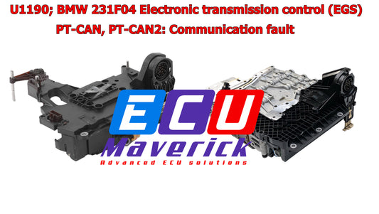 U1190; BMW 231F04 Electronic transmission control (EGS), PT-CAN, PT-CAN2: Communication fault